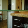 thick glass bar top